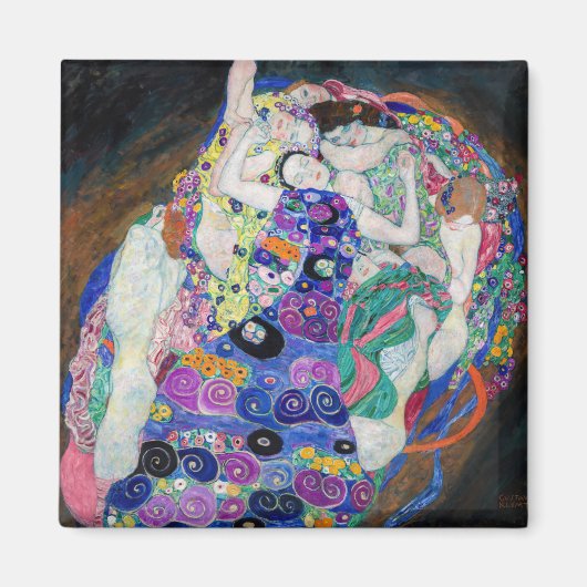 Gustav Klimt - De Maagd Magneet (Voorkant)