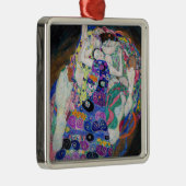 Gustav Klimt - De Maagd Metalen Ornament (Rechts)