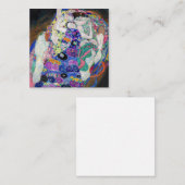 Gustav Klimt - De Maagd Notitiekaartje (Voorkant / Achterkant)