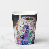 Gustav Klimt - De Maagd Papieren Bekers (Achterkant)