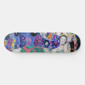 Gustav Klimt - De Maagd Persoonlijk Skateboard (Horizontaal)