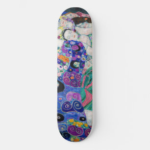Gustav Klimt - De Maagd Persoonlijk Skateboard