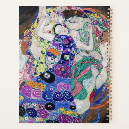 Gustav Klimt - De Maagd Planner (Achterkant)