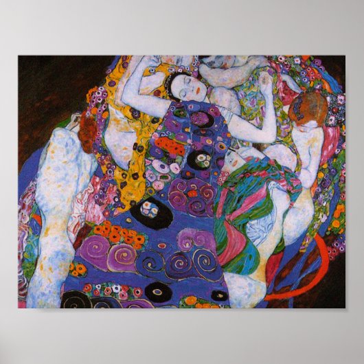 Gustav Klimt - De Maagd Poster (Voorkant)