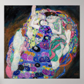 Gustav Klimt - De Maagd Poster (Voorkant)