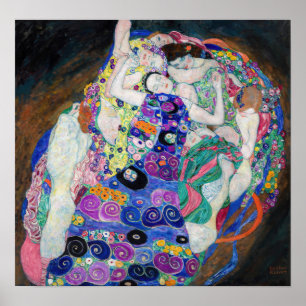 Gustav Klimt - De Maagd Poster