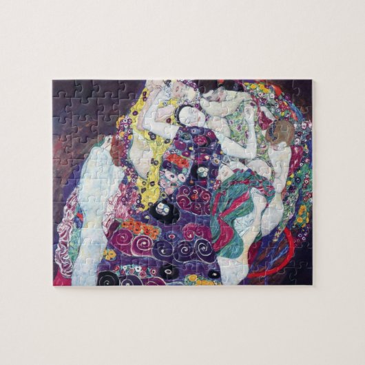 Gustav Klimt de maagd Puzzle Legpuzzel (Horizontaal)