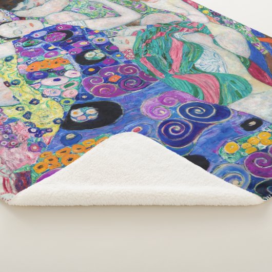 Gustav Klimt - De Maagd Sherpa Deken (3/4)