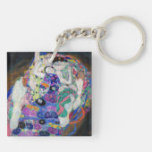 Gustav Klimt - De Maagd Sleutelhanger (Achterkant)