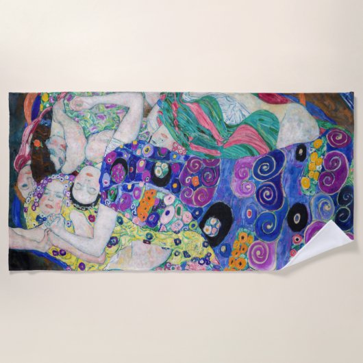 Gustav Klimt - De Maagd Strandlaken (Voorkant)