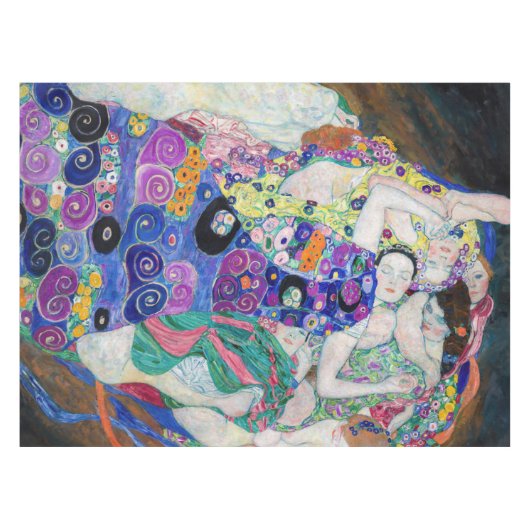 Gustav Klimt - De Maagd Tafelkleed (Voorkant (Horizontaal))