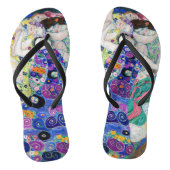 Gustav Klimt - De Maagd Teenslippers (Voetbed)