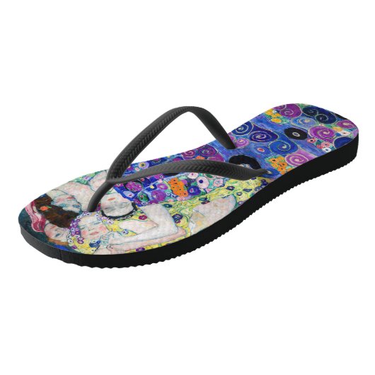 Gustav Klimt - De Maagd Teenslippers (Schuin)