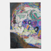 Gustav Klimt - De Maagd Theedoek (Verticaal)