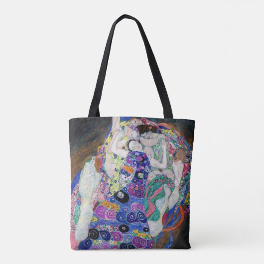 Gustav Klimt - De Maagd Tote Bag (Achterkant)