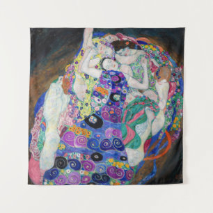 Gustav Klimt - De Maagd Wandkleed