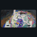 Gustav Klimt - De Maagdelijke Magnetische Kaart Nummerplaat<br><div class="desc">The Virgin / The Maiden - Gustav Klimt,  Oil on Canvas,  1913</div>