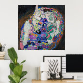 Gustav Klimt de Maiden Poster (Thuiskantoor)