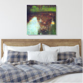 Gustav Klimt - De Marsh Canvas Afdruk (Insitu (Slaapkamer))