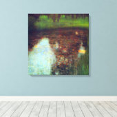 Gustav Klimt - De Marsh Canvas Afdruk (Insitu (Houten vloer))