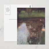 Gustav Klimt - De moeras Briefkaart (Voorkant / Achterkant)