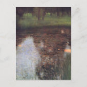 Gustav Klimt - De moeras Briefkaart (Voorkant)