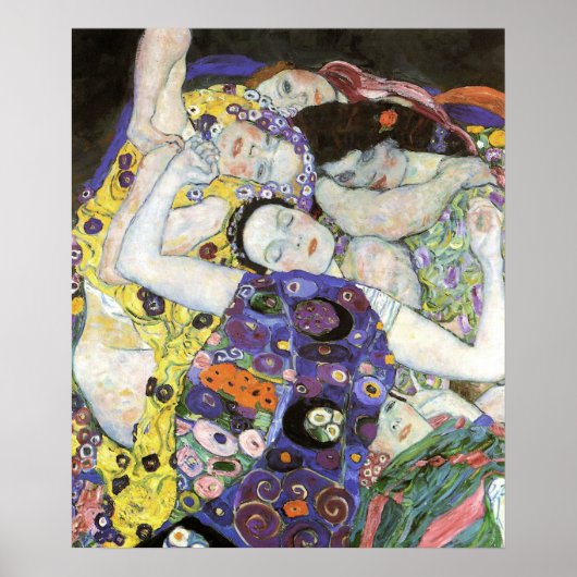 Gustav Klimt - de olijfolie van eerste persing Poster (Voorkant)