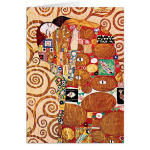 Gustav Klimt - De omhelzing - Schilderkunst