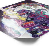Gustav Klimt de virgin print Foto Afdruk (Hoek)