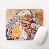 Gustav Klimt - De wieg - Pasgeboren Muismat (Met muis)