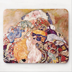 Gustav Klimt - De wieg - Pasgeboren Muismat