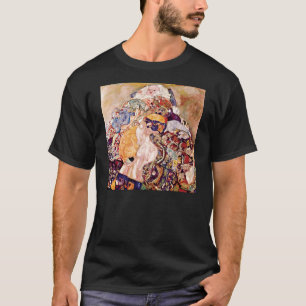 Gustav Klimt - De wieg - Pasgeboren T-shirt