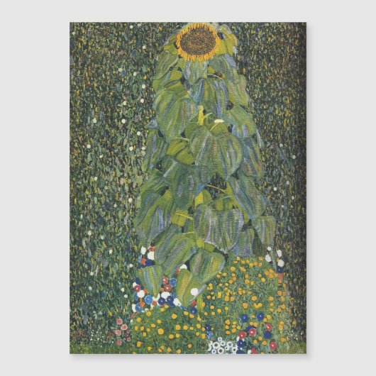 Gustav Klimt - De zonnebloem (Voorkant)