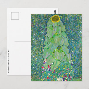 Gustav Klimt - De zonnebloem Briefkaart