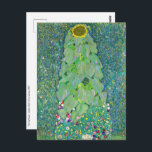 Gustav Klimt - De zonnebloem Briefkaart<br><div class="desc">The Sunflower - Gustav Klimt,  Oil on Canvas,  1907</div>