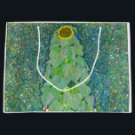 Gustav Klimt - De zonnebloem Groot Cadeauzakje<br><div class="desc">The Sunflower - Gustav Klimt,  Oil on Canvas,  1907</div>
