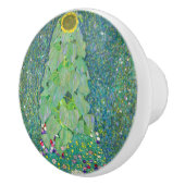 Gustav Klimt - De zonnebloem Keramische Knop (Rechts)
