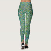 Gustav Klimt - De zonnebloem Leggings (Achterkant)