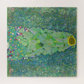 Gustav Klimt - De zonnebloem Legpuzzel (Horizontaal)