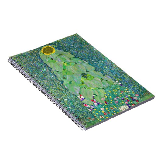 Gustav Klimt - De zonnebloem Notitieboek (Rechterzijde)
