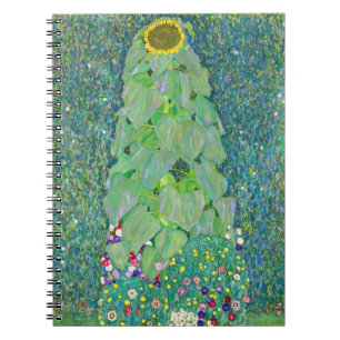 Gustav Klimt - De zonnebloem Notitieboek