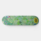 Gustav Klimt - De zonnebloem Persoonlijk Skateboard (Horizontaal)