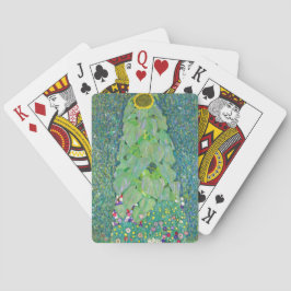 Gustav Klimt - De zonnebloem Pokerkaarten