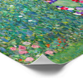 Gustav Klimt - De zonnebloem Poster (Hoek)