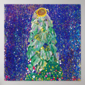 Gustav Klimt - De zonnebloem Poster (Voorkant)