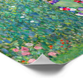 Gustav Klimt - De Zonnebloem Poster (Hoek)