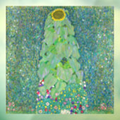 Gustav Klimt - De zonnebloem Raamsticker (Vel 3)