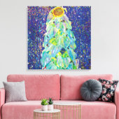 Gustav Klimt - De Zonnebloem Schilderkunst Schone Canvas Afdruk (Insitu (Woonkamer))