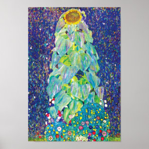 Gustav Klimt - De Zonnebloem Schilderkunst Schone  Poster