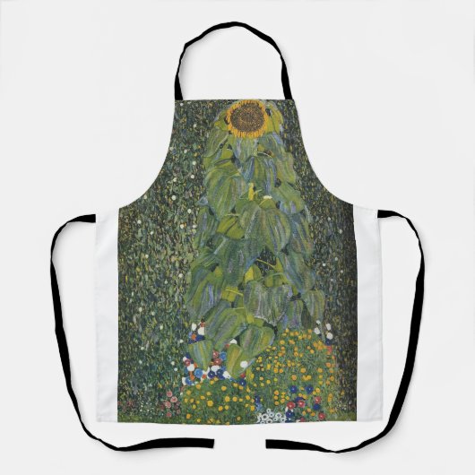 Gustav Klimt - De zonnebloem Schort (Voorkant)